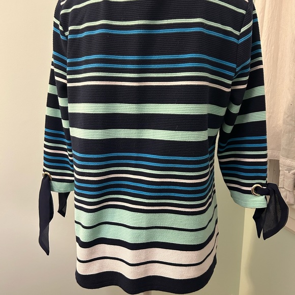 Charter Club Striped Top - Picture 4 of 9